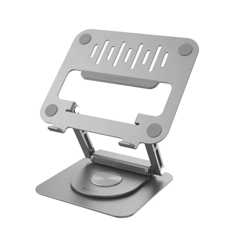 Adam Elements - Hub Stand Pro 6-en-1 - Support pour ordinateur portable - Gris