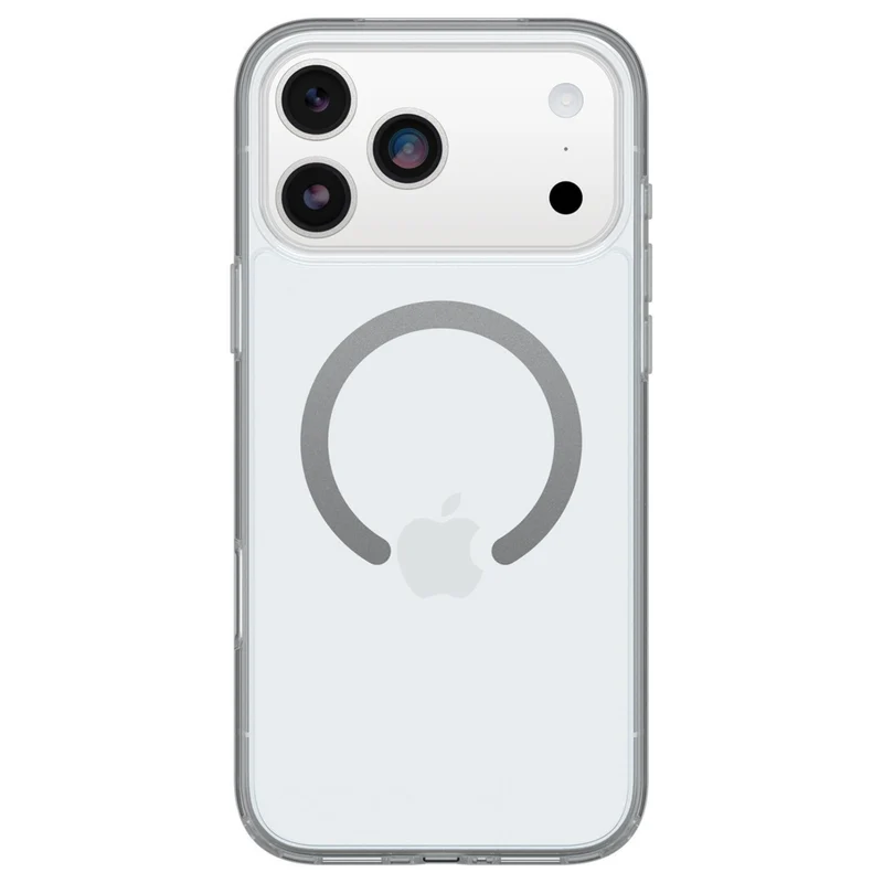 Otterbox Symmetry Clear MagSafe Case with Camera Control for iPhone 17 Pro Max - Clear with Blue Tint