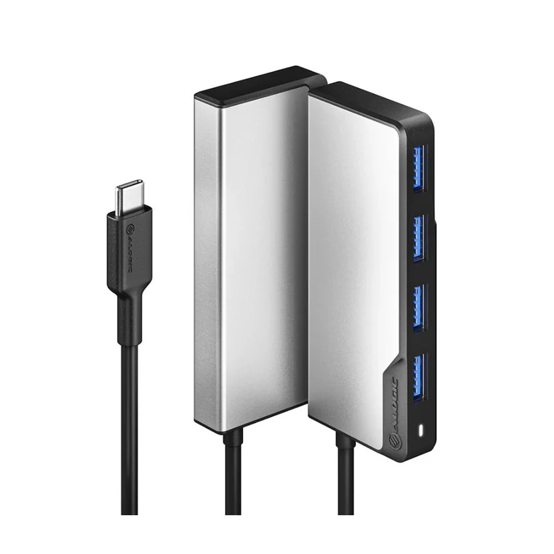 ALOGIC Fusion SWIFT 4-in-1 USB-C Hub - Space Grey