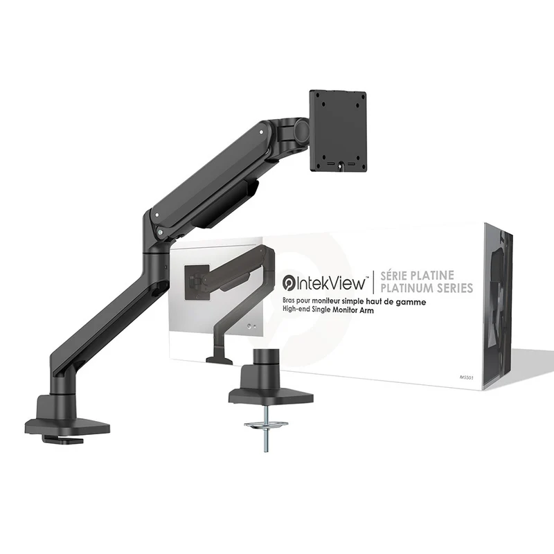 Intekview Premium Counterbalanced Single Monitor Arm