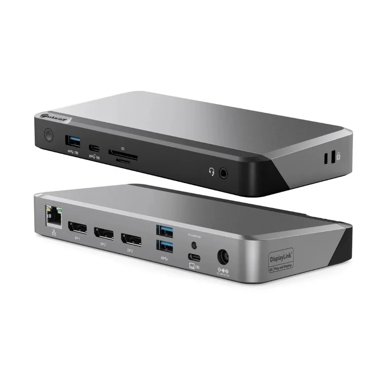 ALOGIC DX3 Triple 4K Display Universal Docking Station with 100W Power Delivery