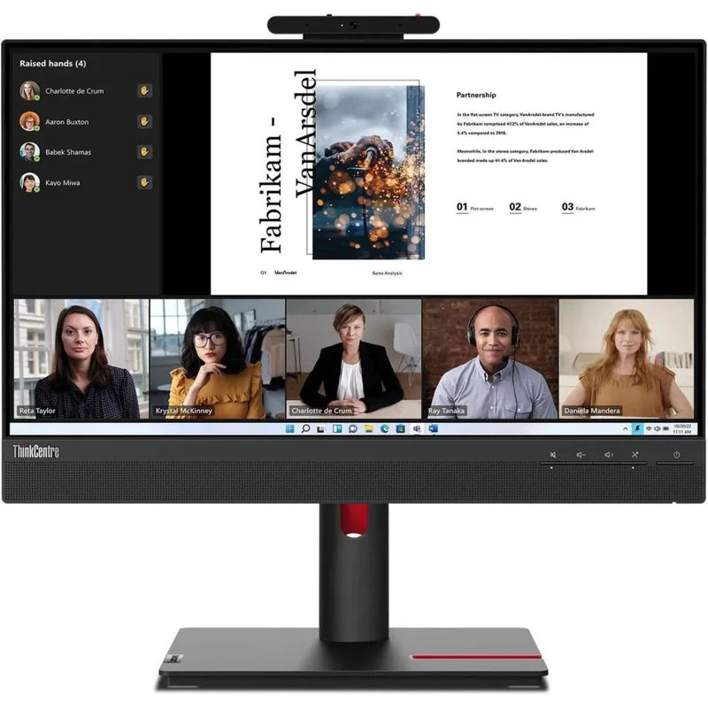 Lenovo - Écran tactile ThinkCentre Tiny-In-One 22 Gen 5 21,5 po IPS WLED - 12N9GAR1US