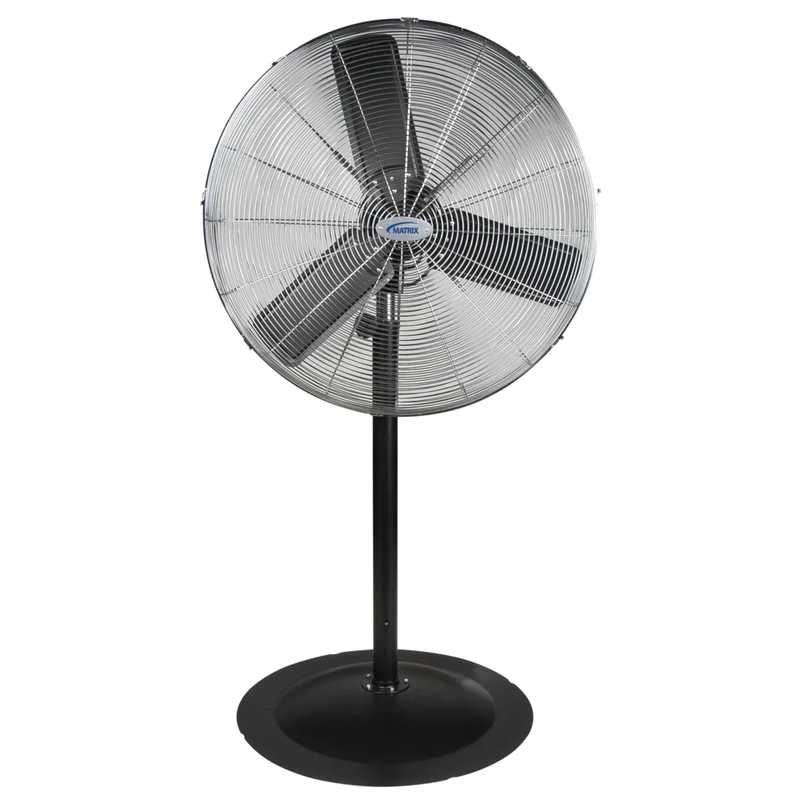 Matrix Industrial - Ventilateur non-oscillant de 26" et 1/4 CV sur socle