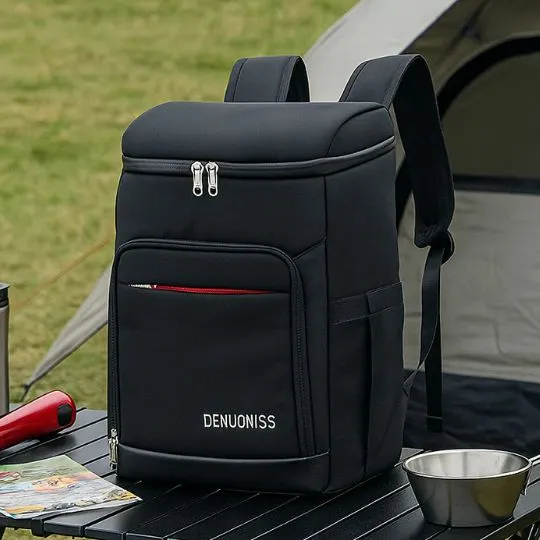 SAC A DOS ISOTHERME - DENUO NOIR PLEIN AIR