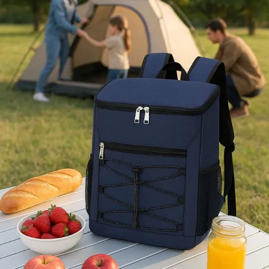 SAC A DOS GLACIERE - BOREALBAG 30L BLEU MARIN