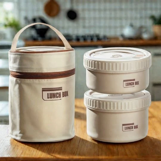 Lunch Box Isotherme - ThermiGo Bol Inox Sac Thermique