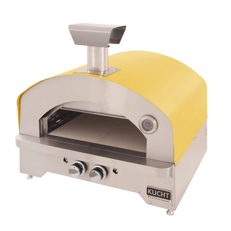 Kucht Napoli Outdoor Portable Propane Pizza Oven - Yellow