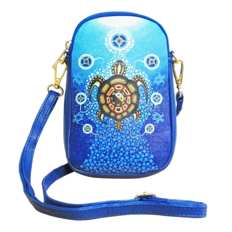Oscardo Medicine Turtle by James Jacko Phone Bag