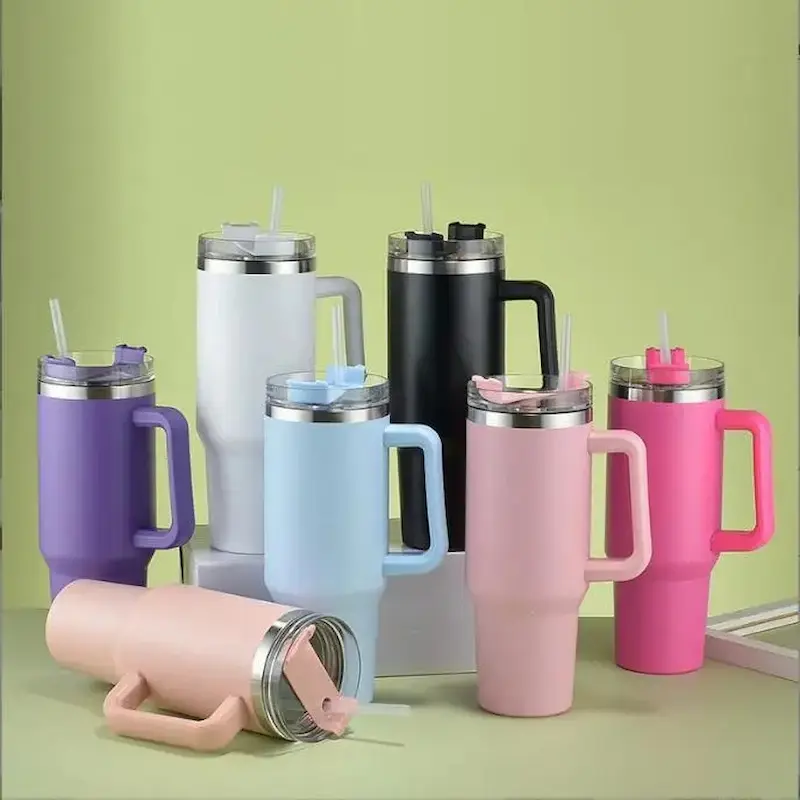 Gourde tumbler inox - Garde 10h chaud ou froid