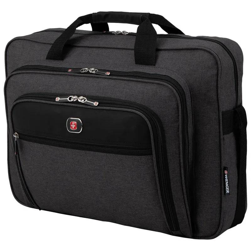 Wenger 17.3" Business Laptop Bag - Grey/Black