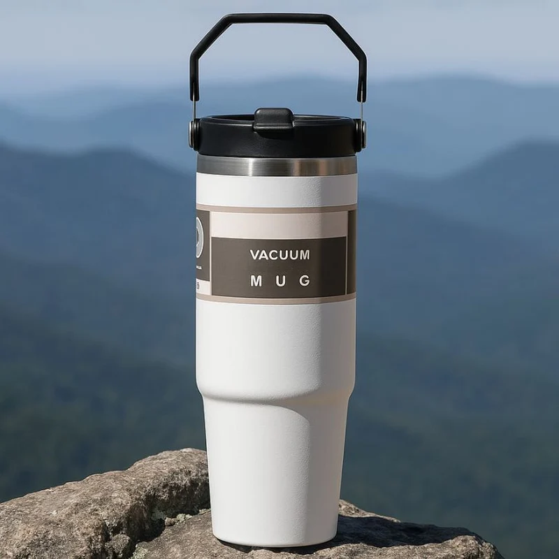 Mug isotherme 890 ml avec anse ergonomique - UrbanHold