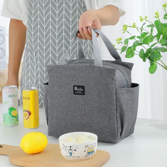 Lunch Bag - Brivilas Gris Thermique