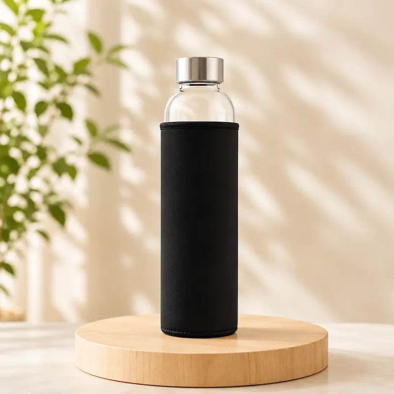 Gourde de sport en verre – Zéro goût plastique