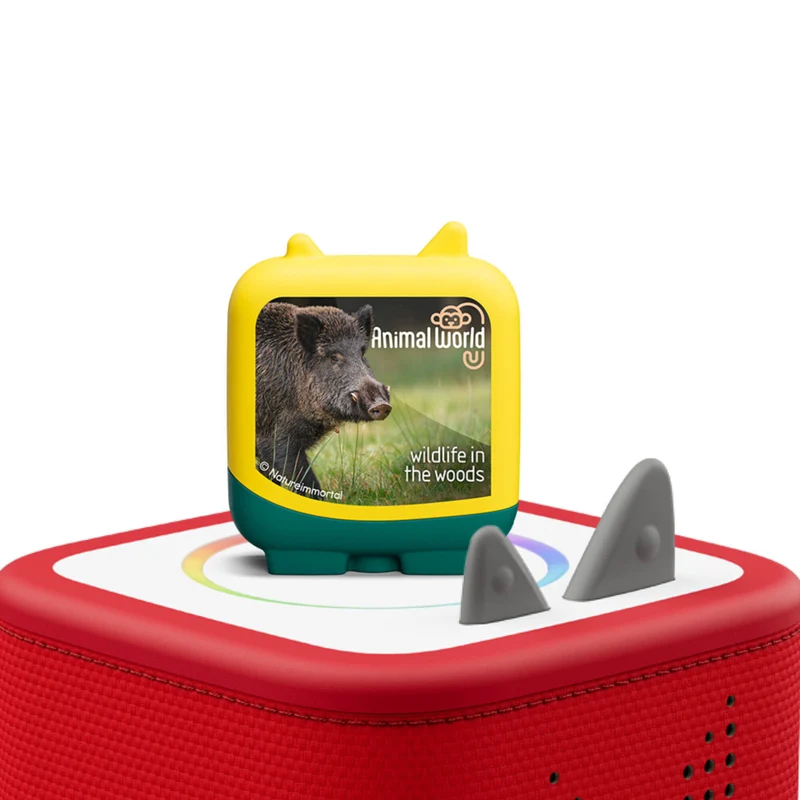 tonies Clever tonies: Animal World: Wildlife In The Woods 4-Piece Set