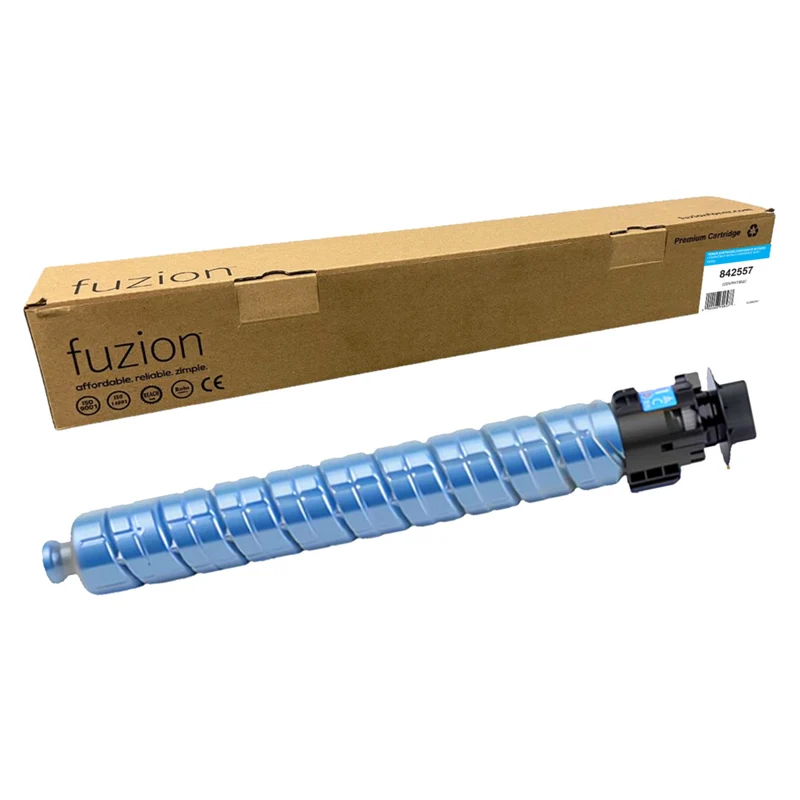 fuzion Ricoh 842557 Compatible Toner - High Yield - Cyan