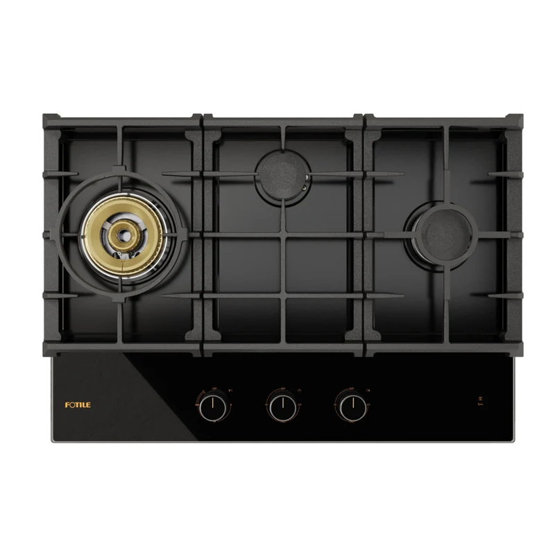 Fotile - Plaque de cuisson à gaz Tri-Ring Series - 30 po - Noire