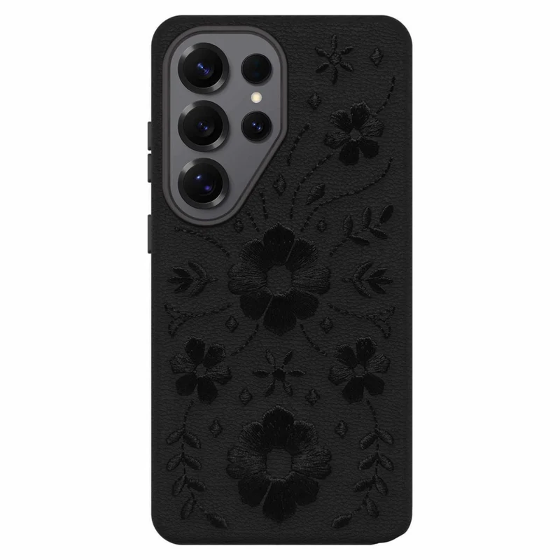 OtterBox Symmetry Cactus Leather Embroidery Cell Phone Case for Galaxy S26 Ultra