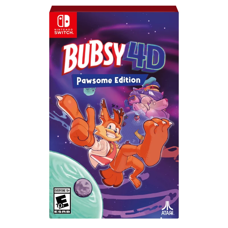 Bubsy 4D: Pawsome Edition pour Nintendo Switch