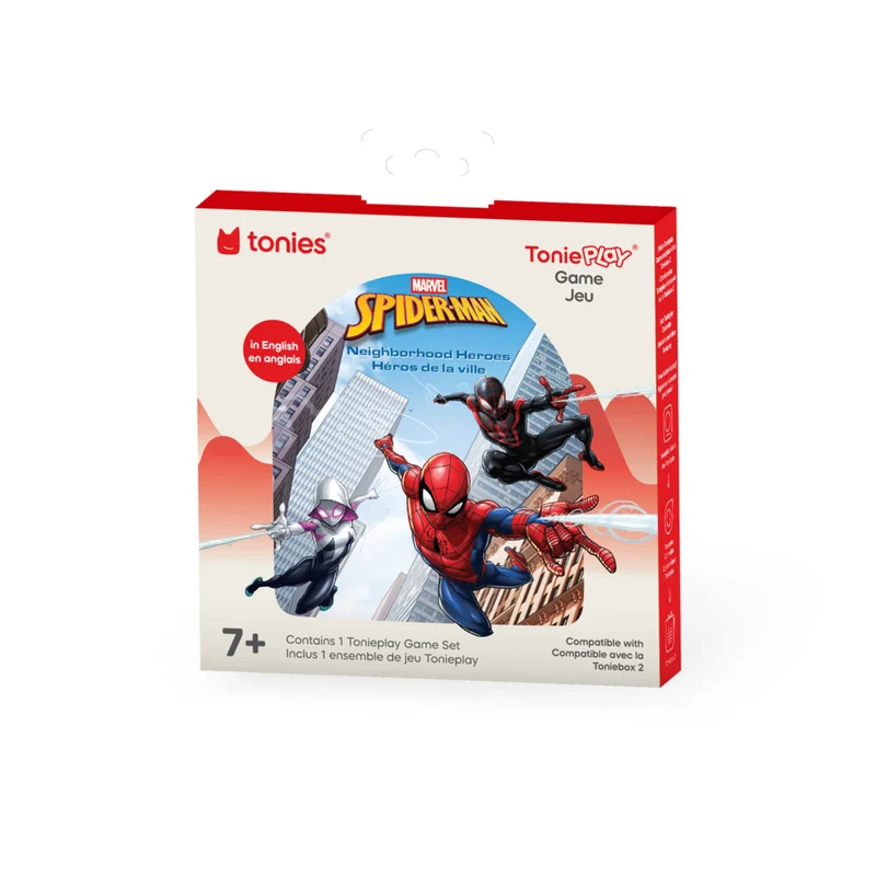 tonies - Tonieplay Marvel Spider-Man, héros du quartier - Anglais