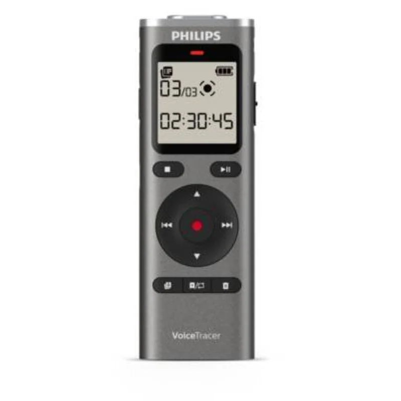 Philips - Enregistreur audio VoiceTracer DVT1170 - Gris