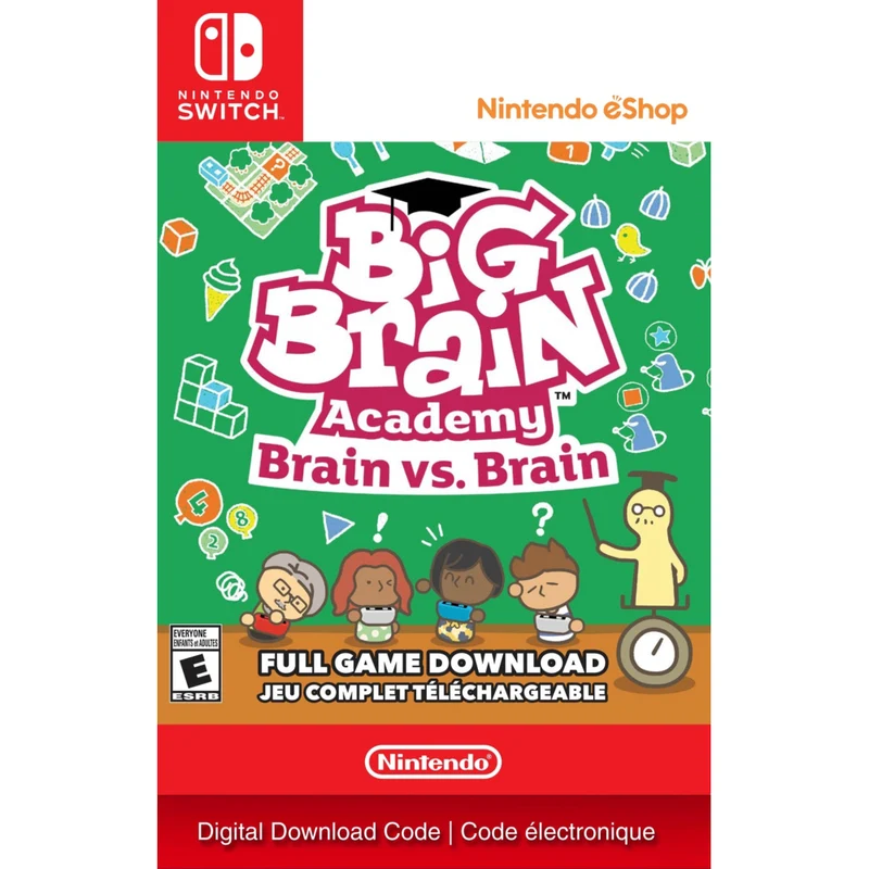 Big Brain Academy : Cerveau contre Cerveau pour Nintendo Switch [Téléchargement]
