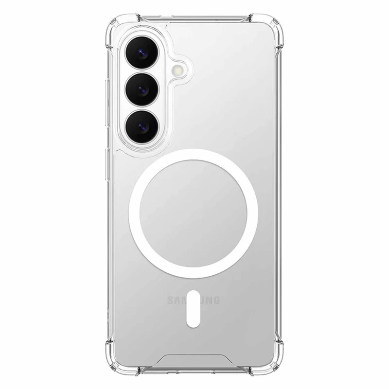 Blu Element Dropzone Rugged Cell Phone Case with Magnets for Galaxy S26+ - Clear
