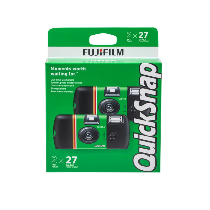 Fujifilm - Flash QuickSnap 400 - Appareil photo jetable - Paquet de 2