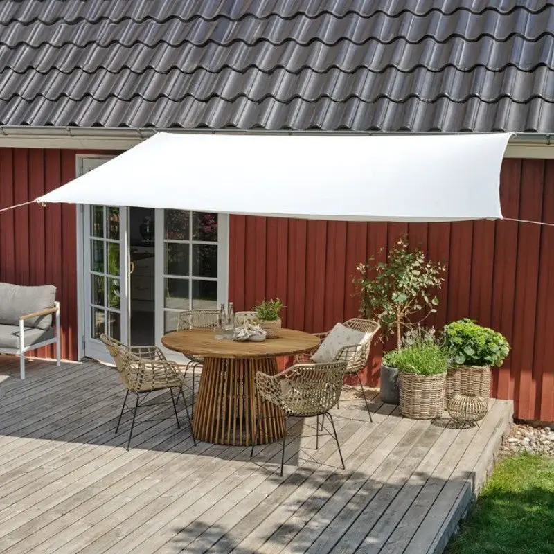 Voile d'ombrage 2 x 2,5 m en toile Oxford