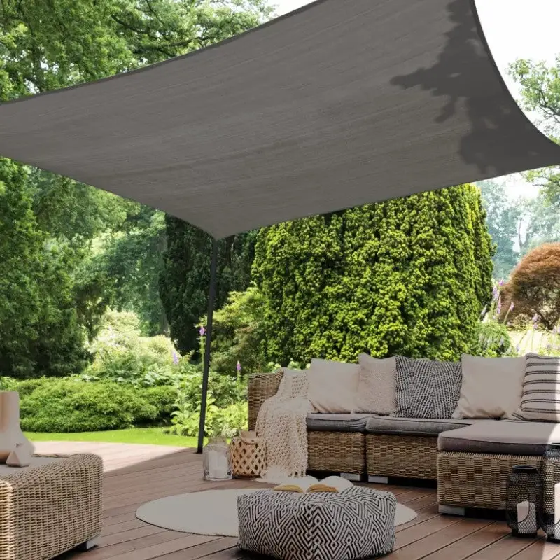 Voile d'ombrage gris