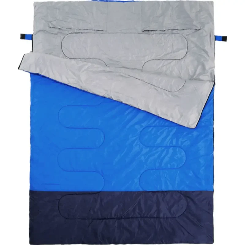 Sac de couchage 2 personnes 3 saisons camping outdoor