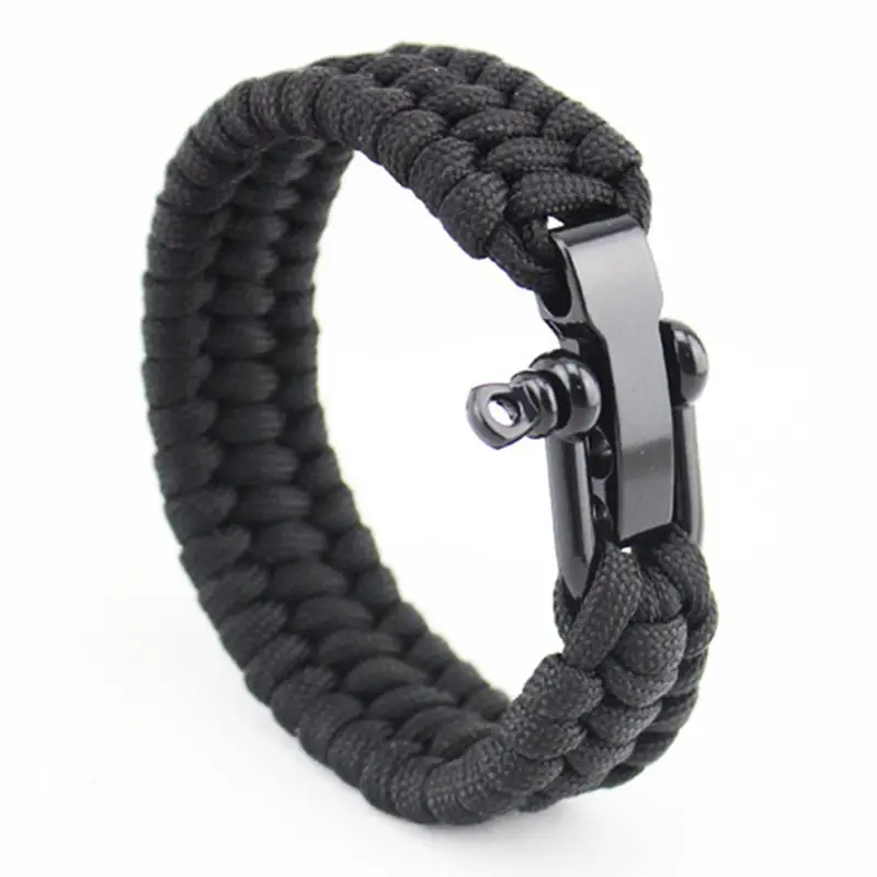 Bracelet de paracord de survie