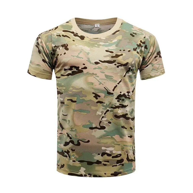 T-shirt militaire homme camouflage