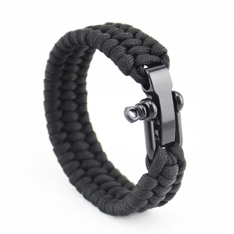 Bracelet corde homme survie