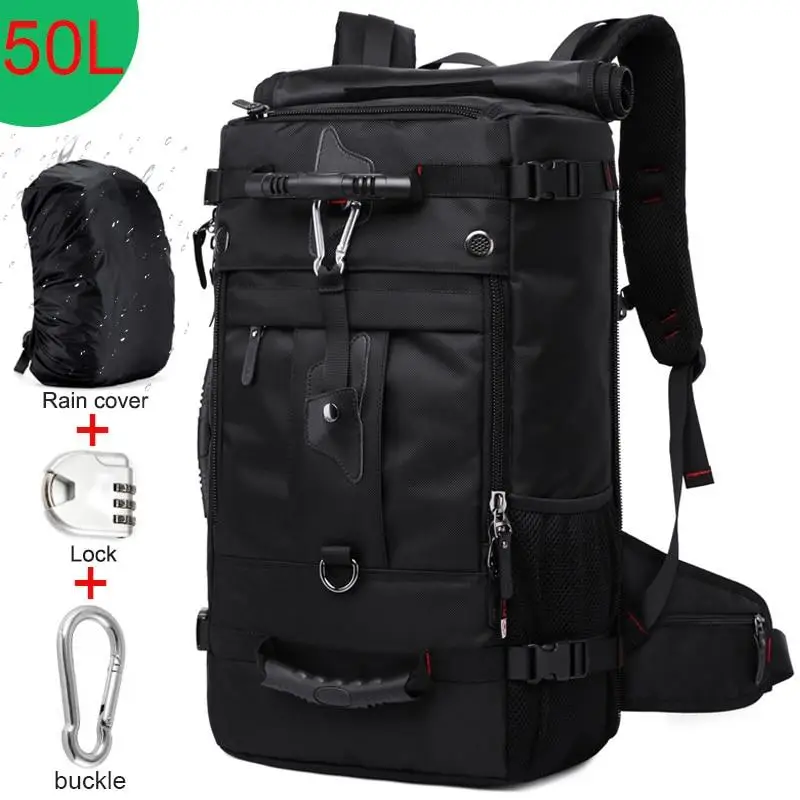 SAC À DOS WATERPROOF 50L - SAC DE VOYAGE GRANDE CAPACITÉ