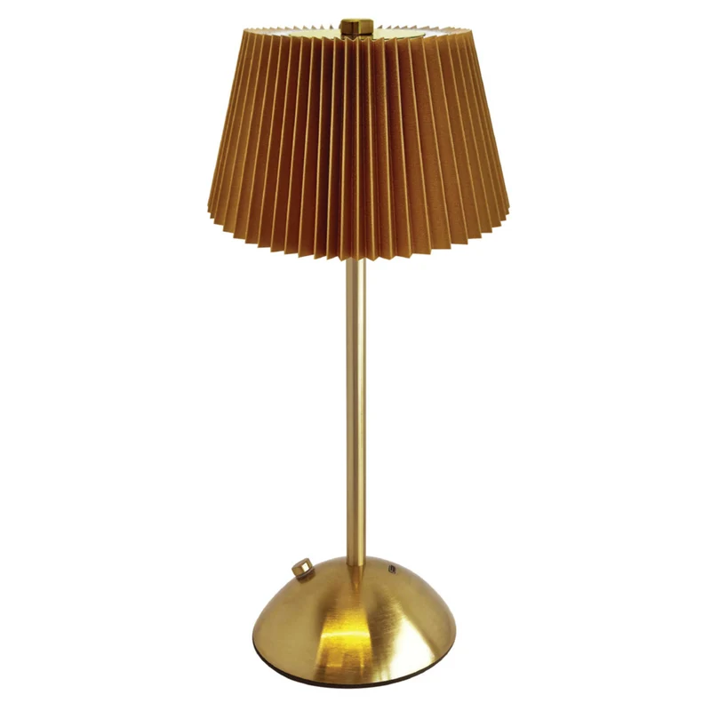 Xtricity La Boca Portable LED Touch Table Lamp - Gold