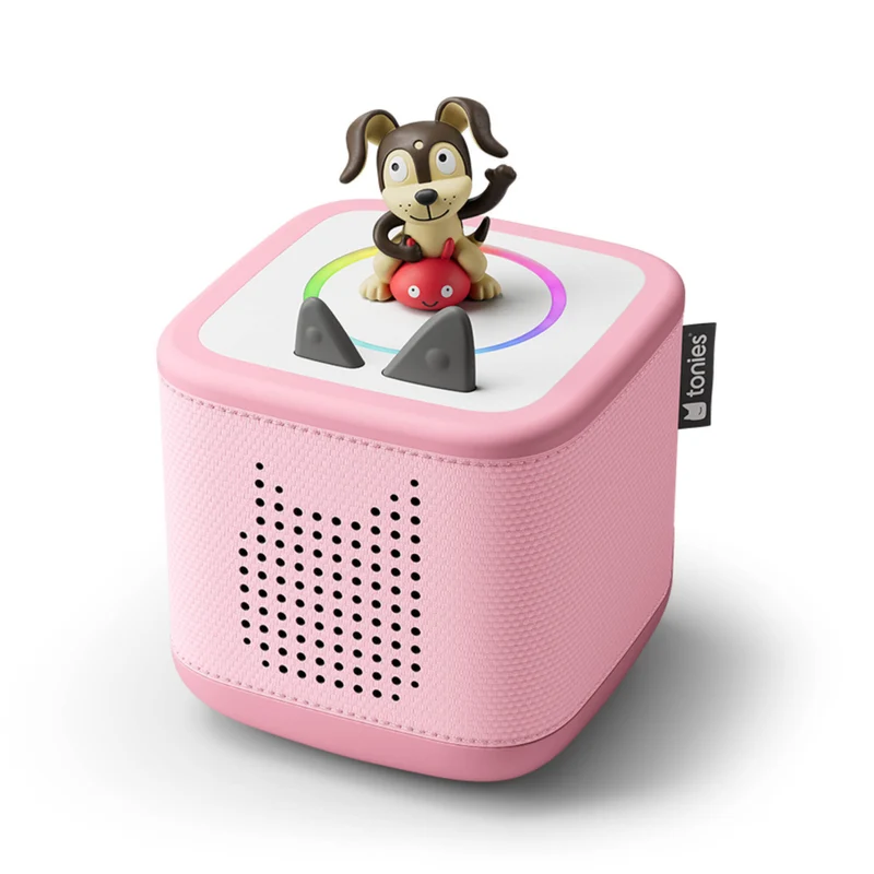 tonies Playtime Puppy Toniebox 2 Starter Set - Cloud Pink - Bilingual