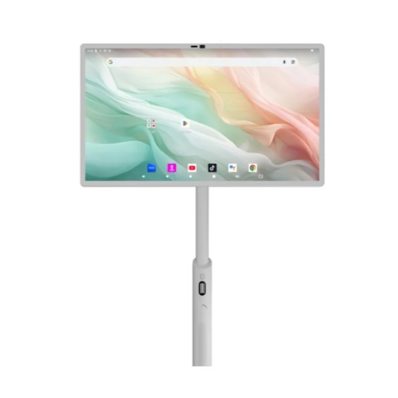 EP-Tec Infinitypro 27" Buddy Battery Powered 4K, Android 12.0, 8+128GB, SIM, 10400mah Interactive Display - White