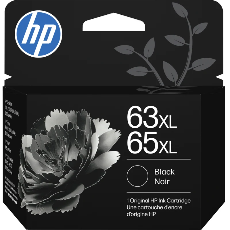 HP 63XL/65XL B7RT5AN Ink Cartridge - High Yield - Black