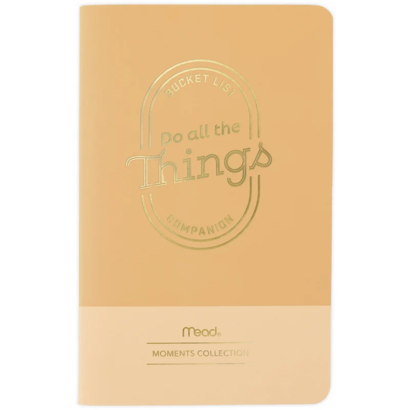 Mead - Moments Carnet de poche Liste de souhaits - 3 1/2 po X 5 1/2 po - 48 pages