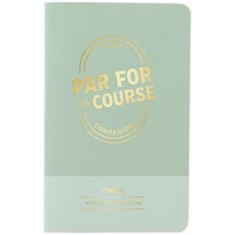 Mead - Moments Carnet de poche Golf - 3 1/2 po X 5 1/2 po - 48 pages