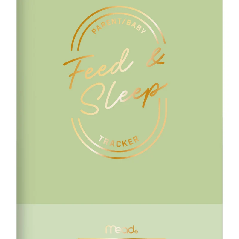 Mead Moments Feed & Sleep Journal - 3-1/2" X 5-1/12" - 48 Pages