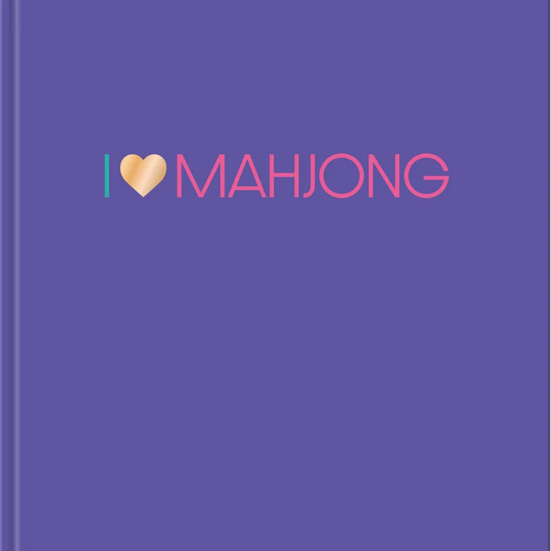 Hilroy Mahjong Large Notebook - 8.375" x 10.875" - Lined - 80 Sheets - Purple
