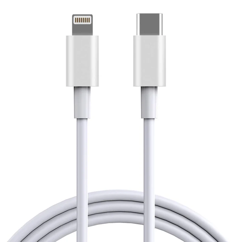 NuPower - Câble USB-C vers Lightning MFI de 5 pi - Blanc
