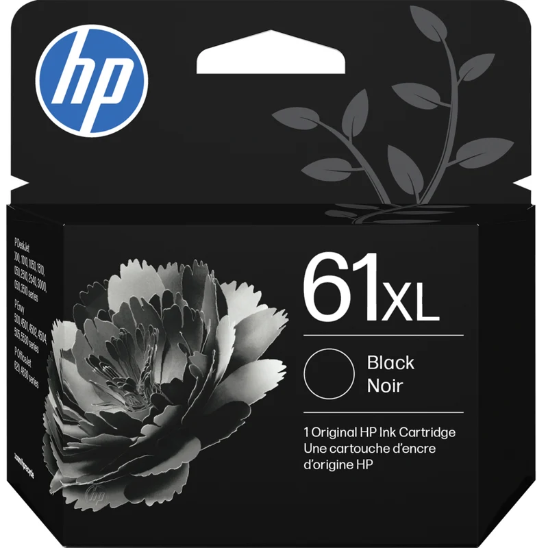 HP 61XL Black High Yield Ink Cartridge - 360 Pages (C0PA4AN)