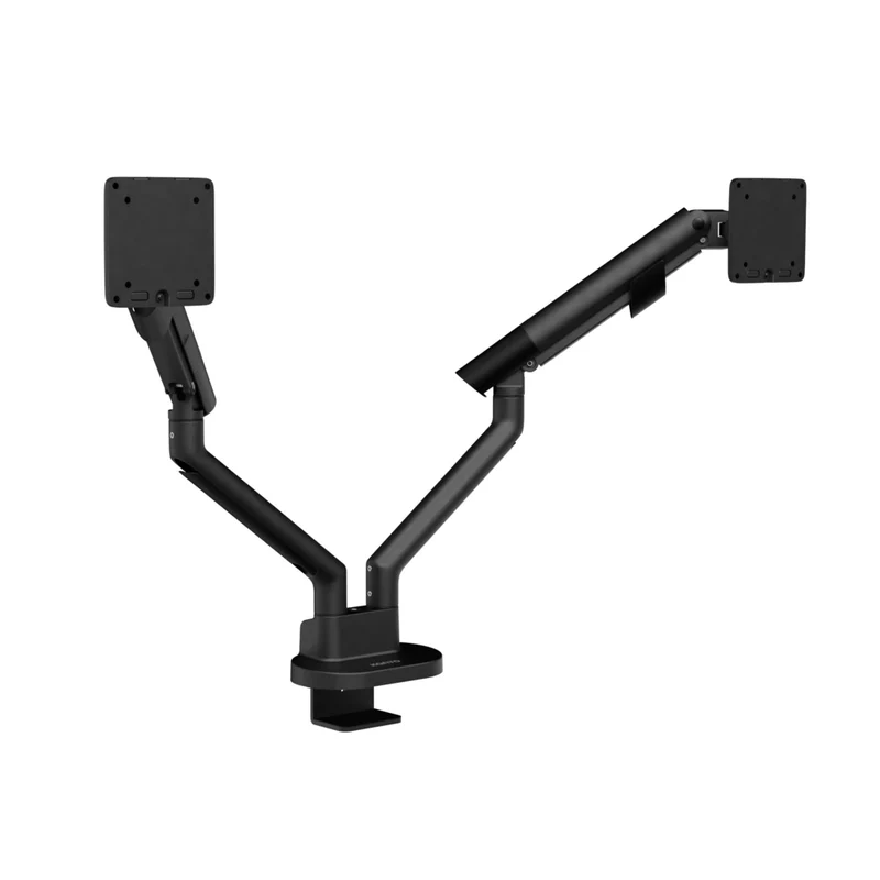Kanto Desktop Monitor Arm/Mount for 17" - 32" Monitors - Dual Monitor - Black