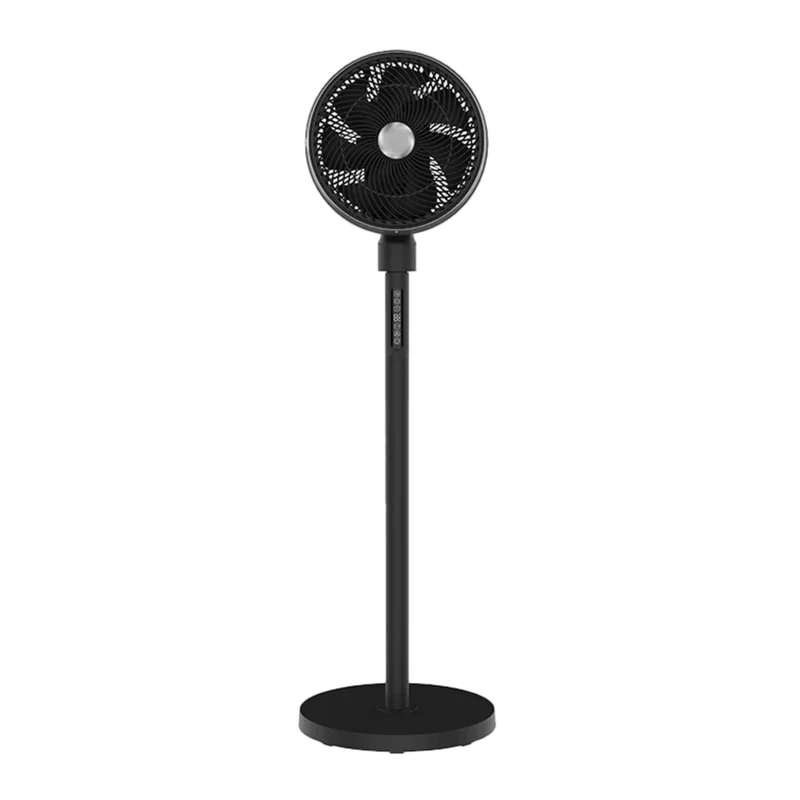 Ecohouzng DC Circulation Stand Fan with 3D Oscillation and Remote Control – 12"