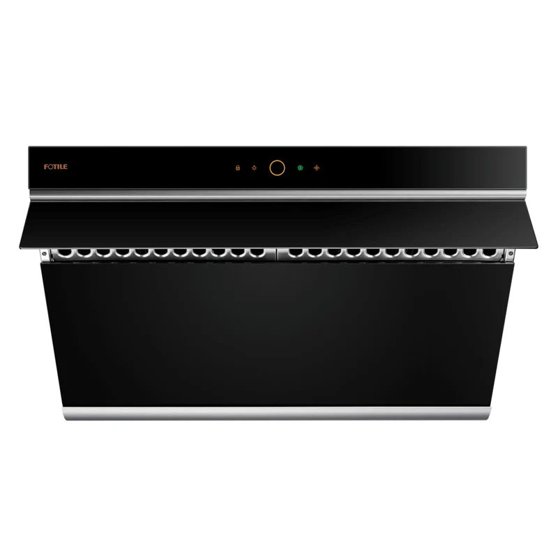 Fotile JQG7507 Slant Vent Series Range Hood - 30" - Black