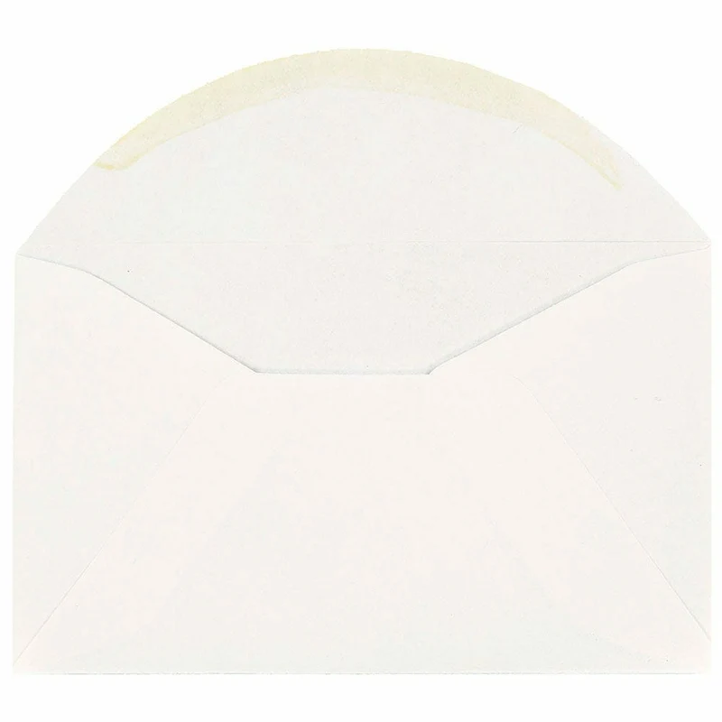 JAM Paper - Mini-enveloppes gommées 2Pay - 2 1/2" x 4 1/4" - blanches - Paquet de 100