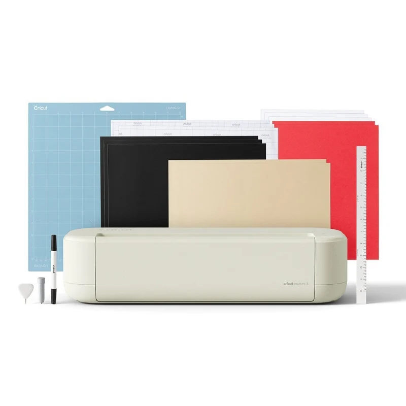 Cricut Explore 5 Essentials Bundle for DIY Craft Projects