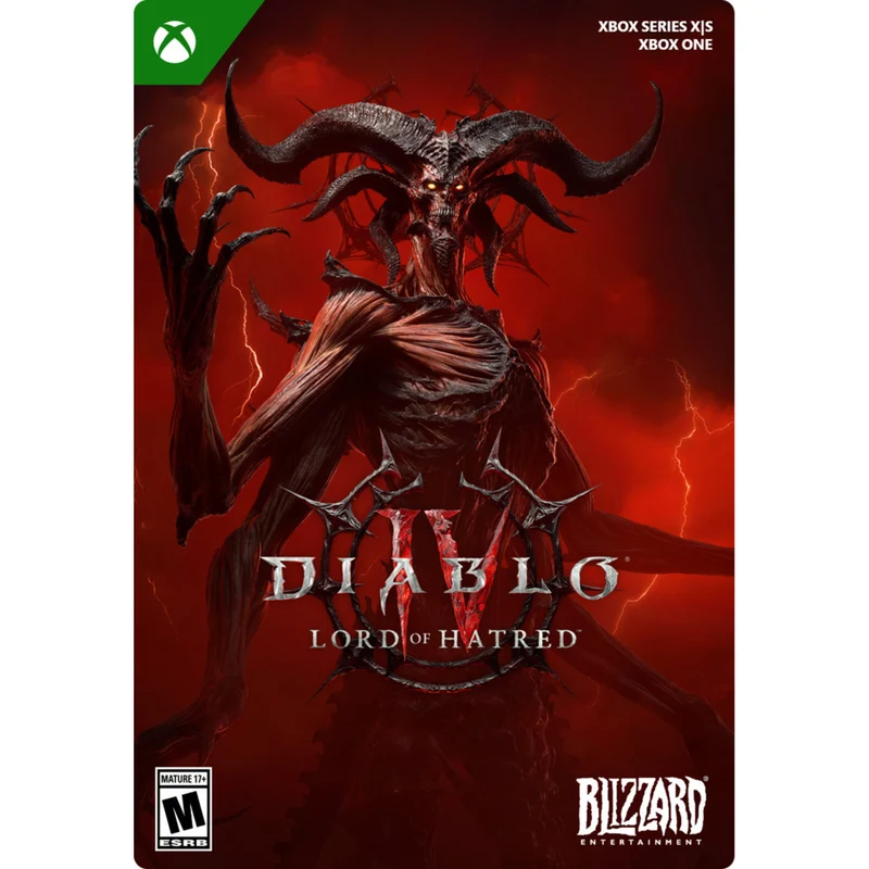Diablo IV: Lord of Hatred pour Standard pour Xbox Series X|S and Xbox One [Code Electronique]